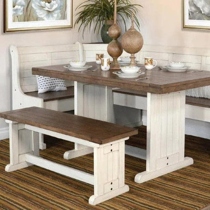 Pasadena Counter Height Breakfast Nook Dining Set-Dining Table Sets-Sunny D-LOOMLAN
