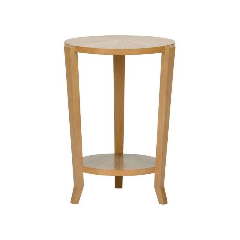 Pasha Wooden Brown Side Table - LOOMLAN - Chelsea House - Side Tables