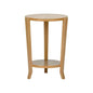 Pasha Wooden Brown Side Table - LOOMLAN - Chelsea House - Side Tables