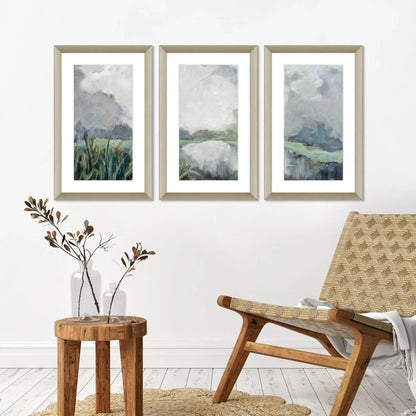 Passage Hand Assembled Framed Wall Art 3PC