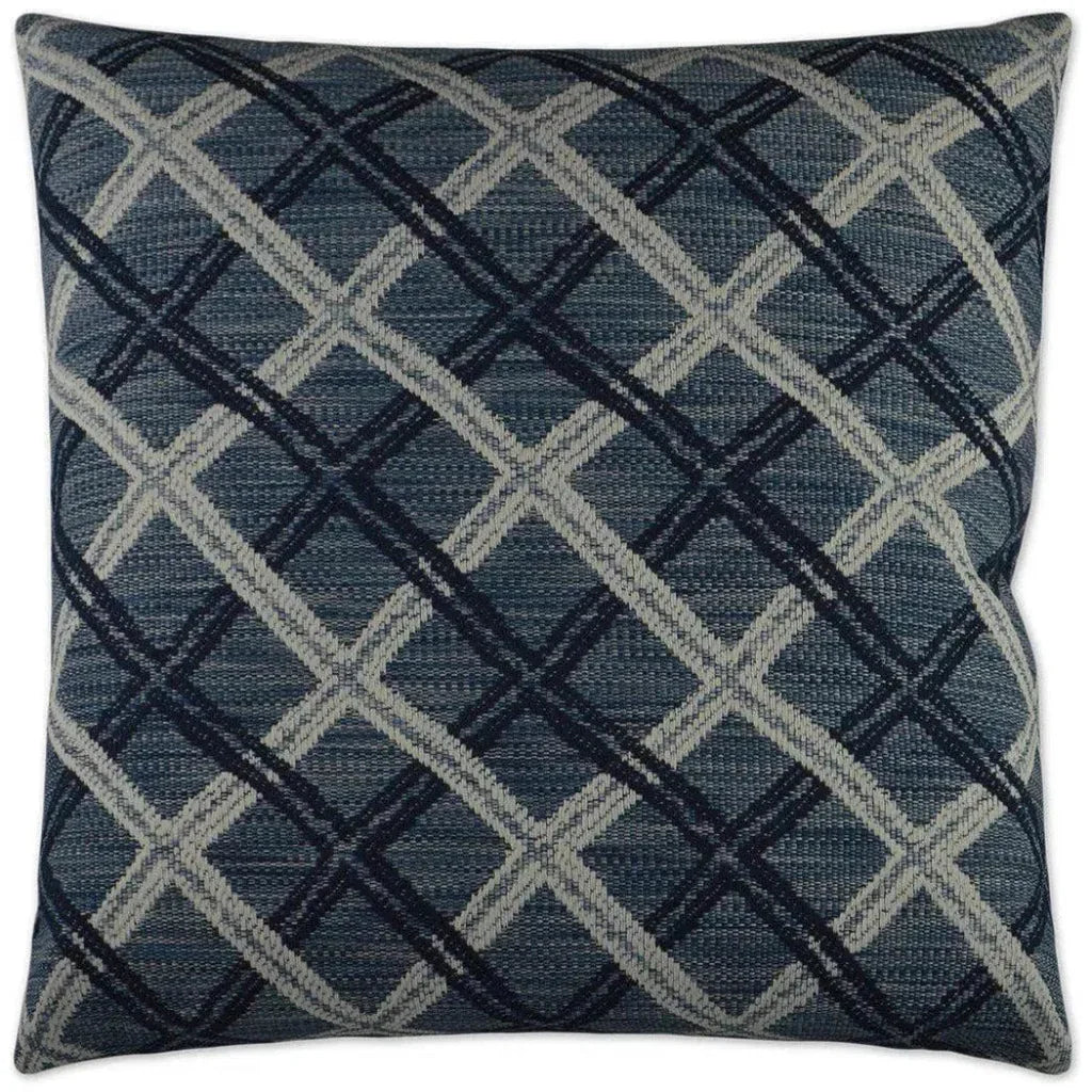 Passata Blue Throw Pillow With Insert - LOOMLAN - D.V. Kap - Throw Pillows