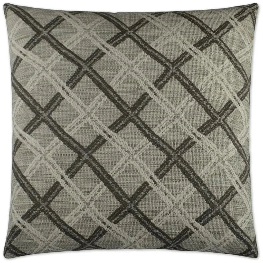 Passata Taupe Brown Throw Pillow With Insert - LOOMLAN - D.V. Kap - Throw Pillows