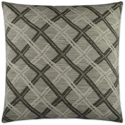 Passata Taupe Brown Throw Pillow With Insert - LOOMLAN - D.V. Kap - Throw Pillows