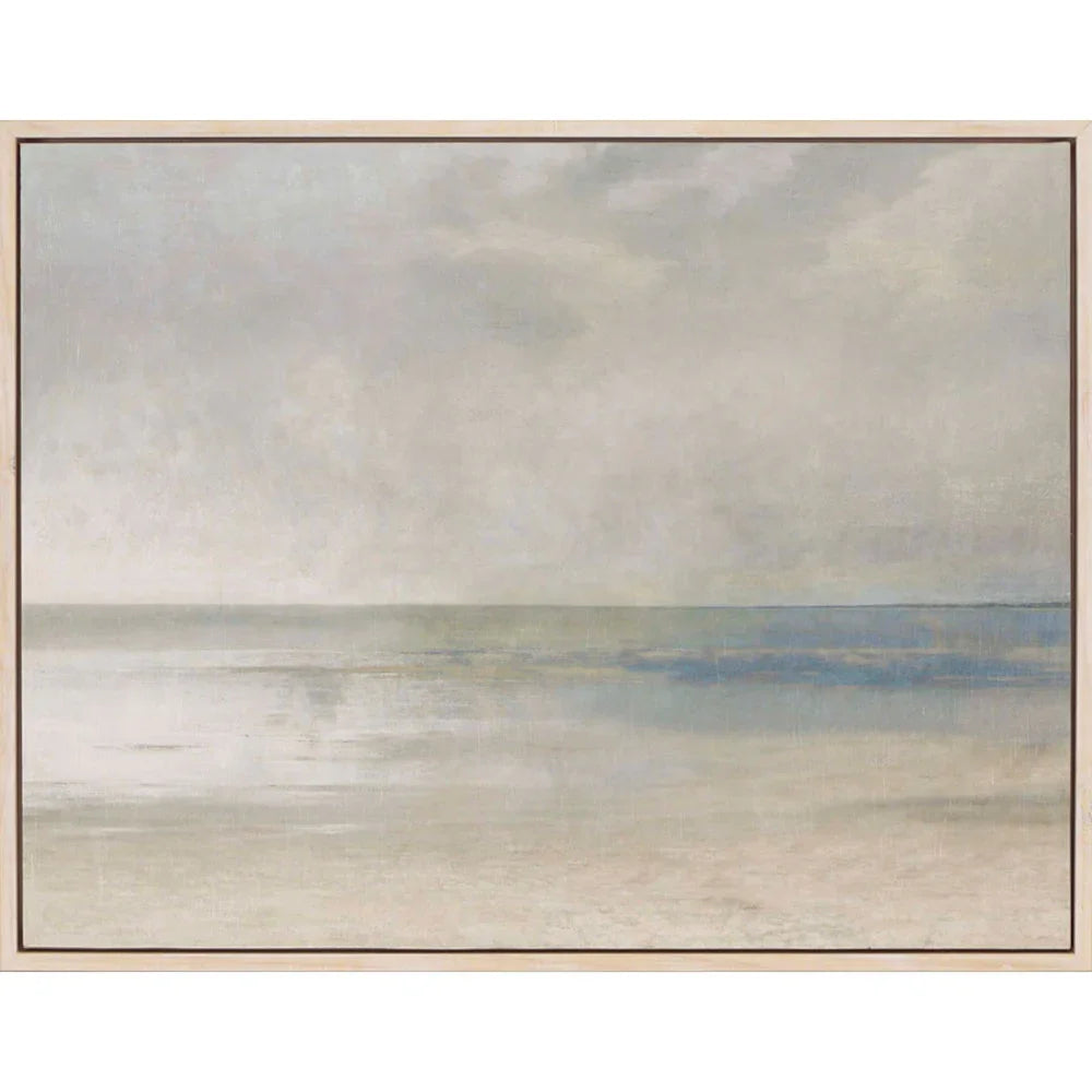 Pastel Seascape III Wood Framed Wall Art