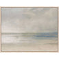 Pastel Seascape III Wood Framed Wall Art