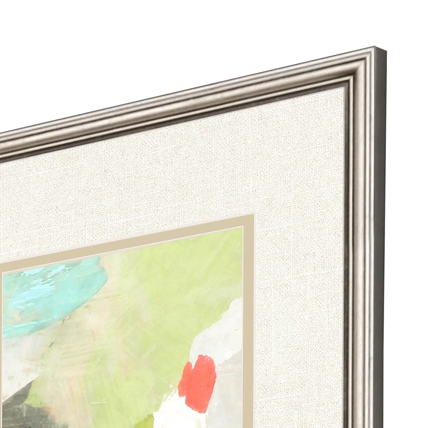 Pastel Splash Wood Multi Framed Wall Art 4PC