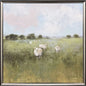 Pasture Hand Finished Green Framed Wall Art