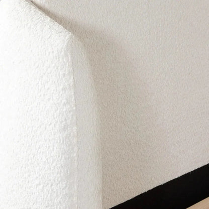 Path White Low Profile Bed Frame - LOOMLAN - Diamond Sofa - Beds