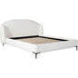 Path White Low Profile Bed Frame - LOOMLAN - Diamond Sofa - Beds