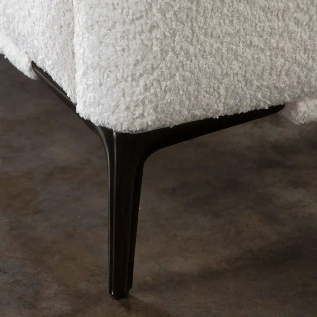 Path White Low Profile Bed Frame - LOOMLAN - Diamond Sofa - Beds