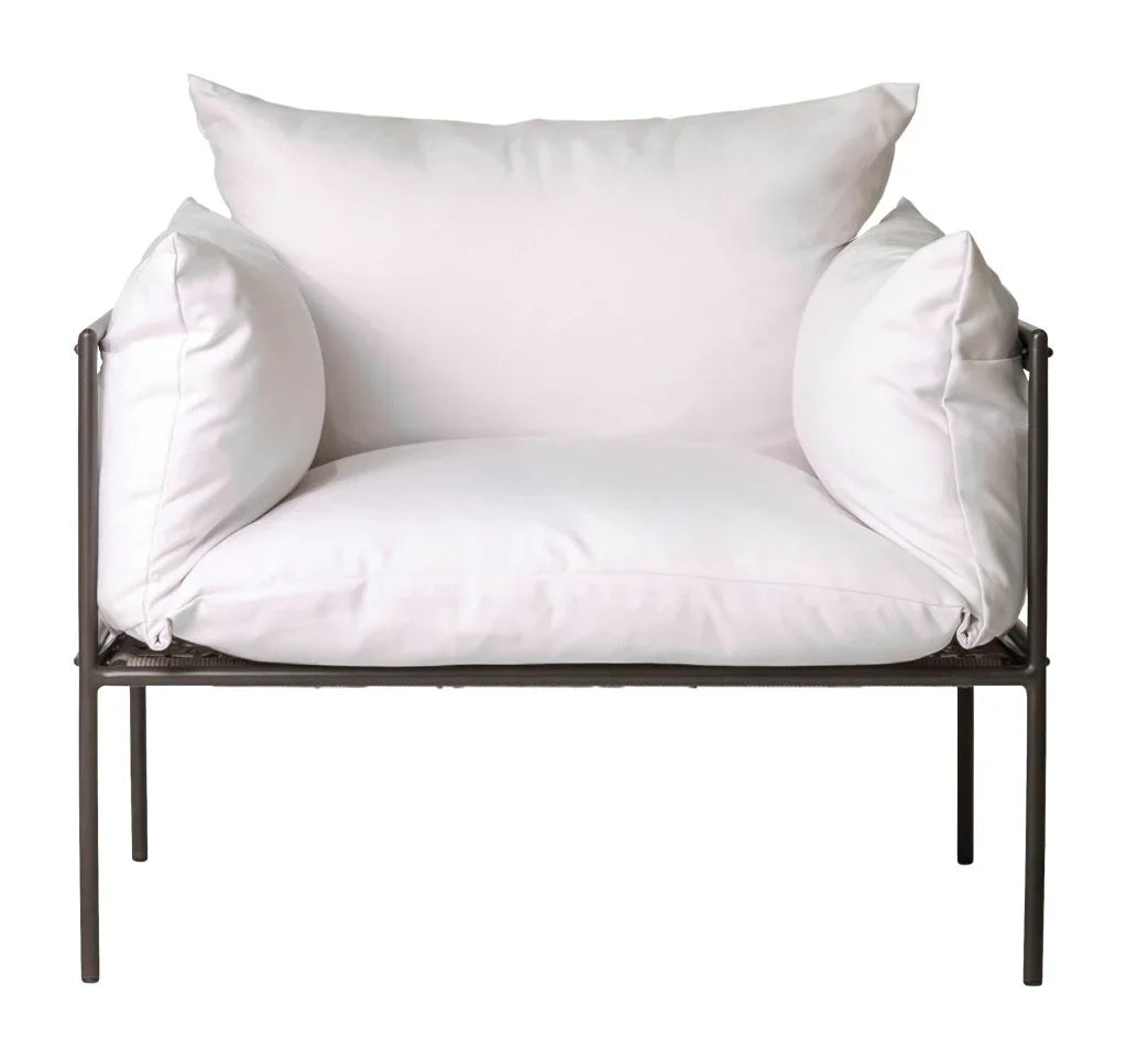 Patinero Aluminum Charcoal Satin Patio Lounge Chair-Outdoor Lounge Chairs-Seasonal Living-LOOMLAN