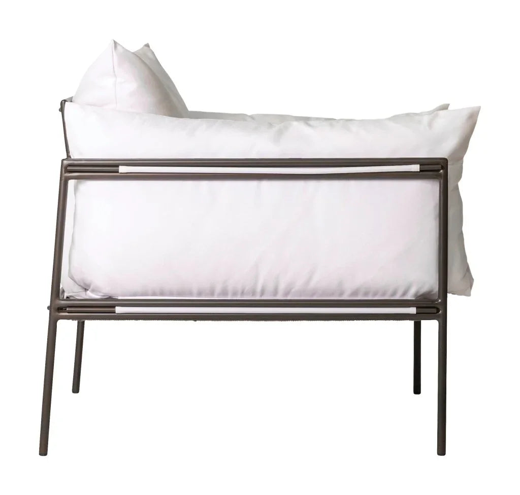 Patinero Aluminum Charcoal Satin Patio Lounge Chair-Outdoor Lounge Chairs-Seasonal Living-LOOMLAN