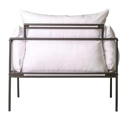 Patinero Aluminum Charcoal Satin Patio Lounge Chair-Outdoor Lounge Chairs-Seasonal Living-LOOMLAN