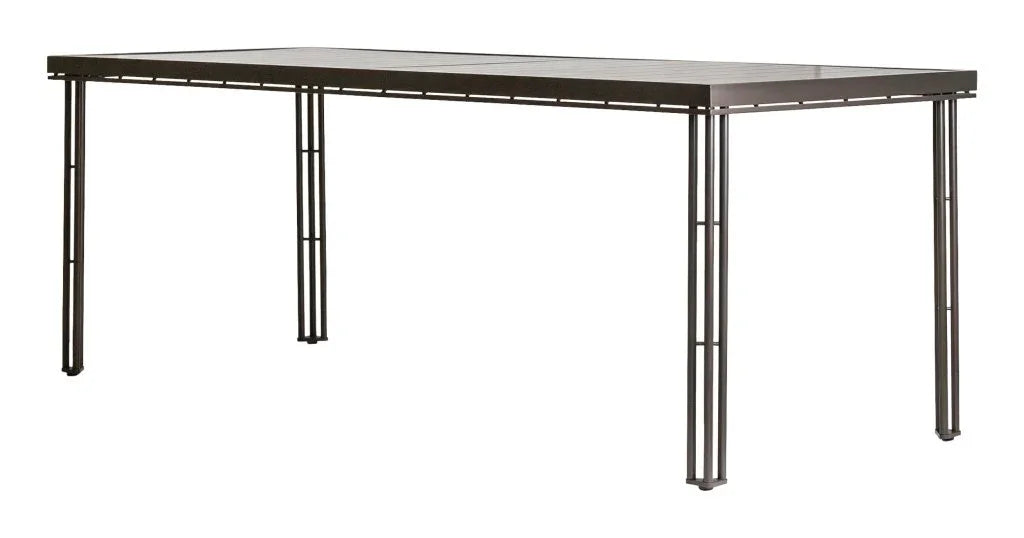 Patinero Aluminum Patio Counter Table-Outdoor Counter Tables-Seasonal Living-LOOMLAN