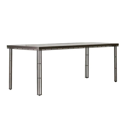 Patinero Aluminum Patio Counter Table-Outdoor Counter Tables-Seasonal Living-LOOMLAN