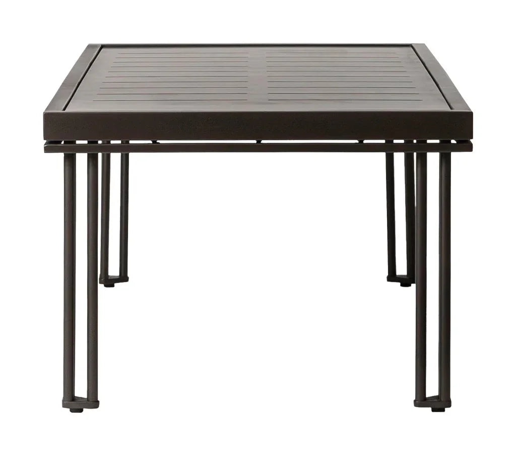 Patinero Charcoal Satin Finish Patio Coffee Table-Outdoor Coffee Tables-Seasonal Living-LOOMLAN