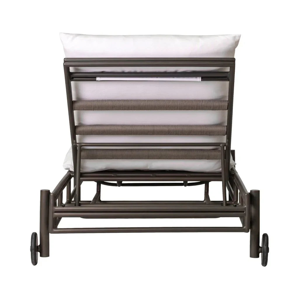 Patinero Charcoal Satin Patio Pool Chaise (Set Of 2)-Outdoor Chaises-Seasonal Living-LOOMLAN