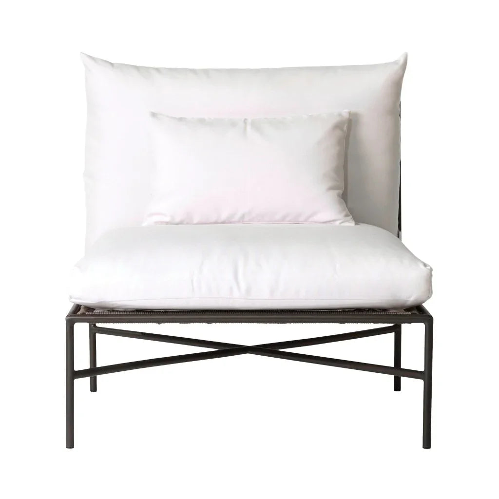 Patinero Quick-Dry Cushions Patio Modular Armless Chair-Outdoor Modulars-Seasonal Living-LOOMLAN