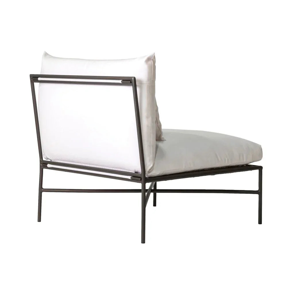 Patinero Quick-Dry Cushions Patio Modular Armless Chair-Outdoor Modulars-Seasonal Living-LOOMLAN