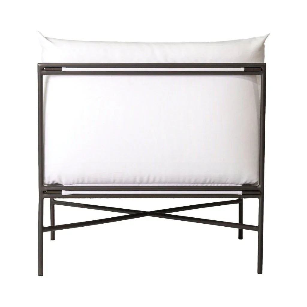 Patinero Quick-Dry Cushions Patio Modular Armless Chair-Outdoor Modulars-Seasonal Living-LOOMLAN