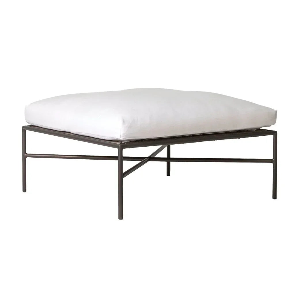 Patinero Quick-Dry Cushions Patio Ottoman-Outdoor Ottomans-Seasonal Living-LOOMLAN