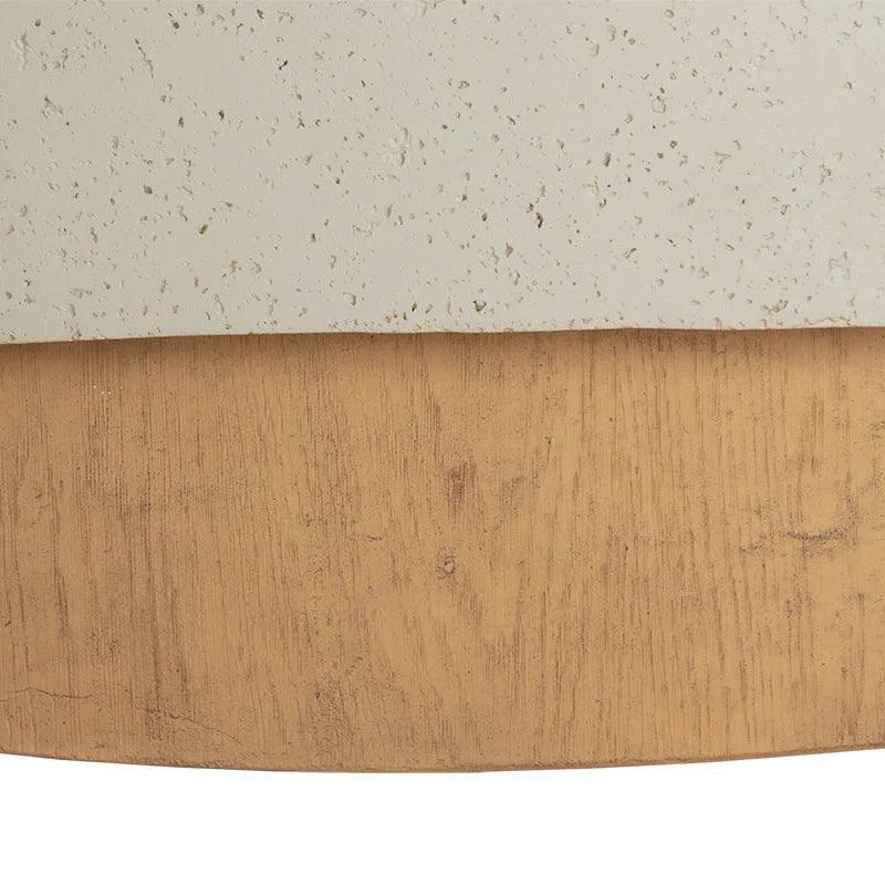 Patras Coffee Table Concrete For Indoor Outdoor Use-Outdoor Coffee Tables-SUNPAN-LOOMLAN