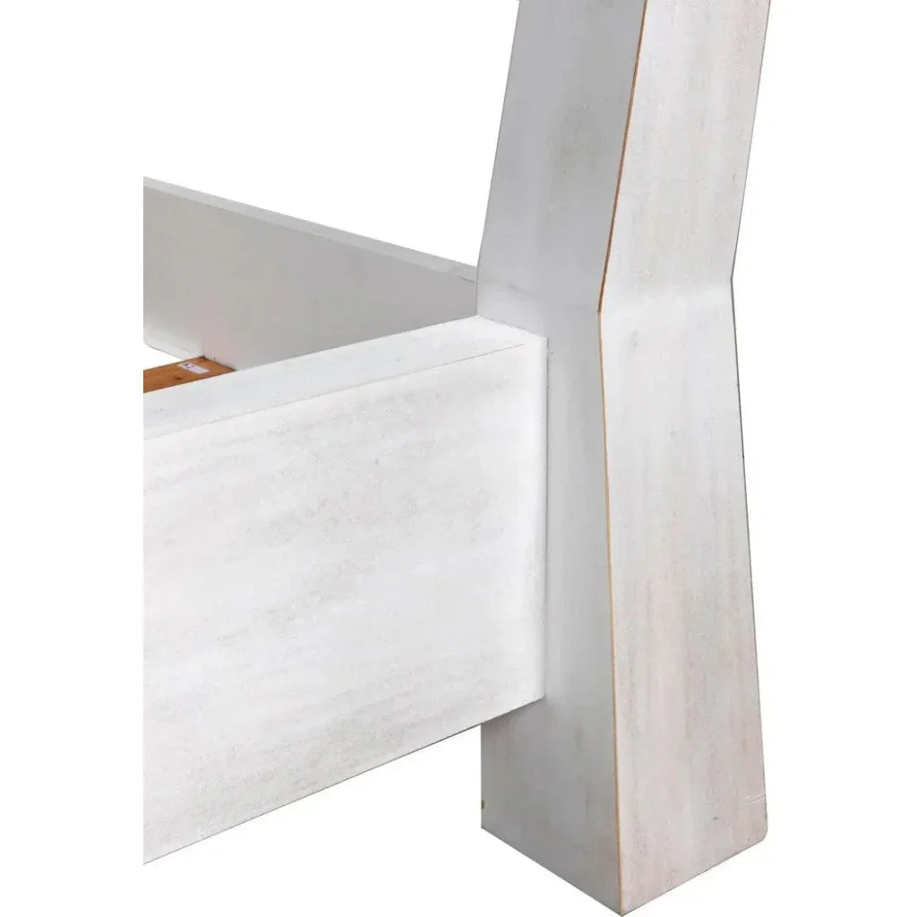 Patras Wood Queen Bed - LOOMLAN - Noir - Beds