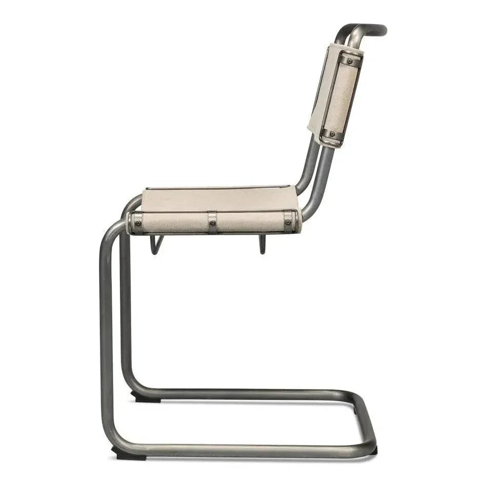 Patton Canvas Field Dining Chairs Set of 2 - LOOMLAN - Sarreid - Dining Chairs