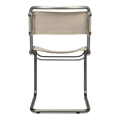 Patton Canvas Field Dining Chairs Set of 2 - LOOMLAN - Sarreid - Dining Chairs