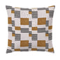 Pavati Caramel Handmade Outdoor Pillow-Outdoor Pillows-Earnest Collection-20" Square-LOOMLAN