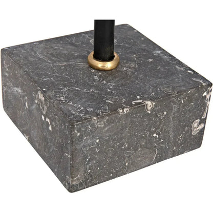 Peace Sign On Stand Marble Base Sculpture - LOOMLAN - Noir - Statues & Sculptures