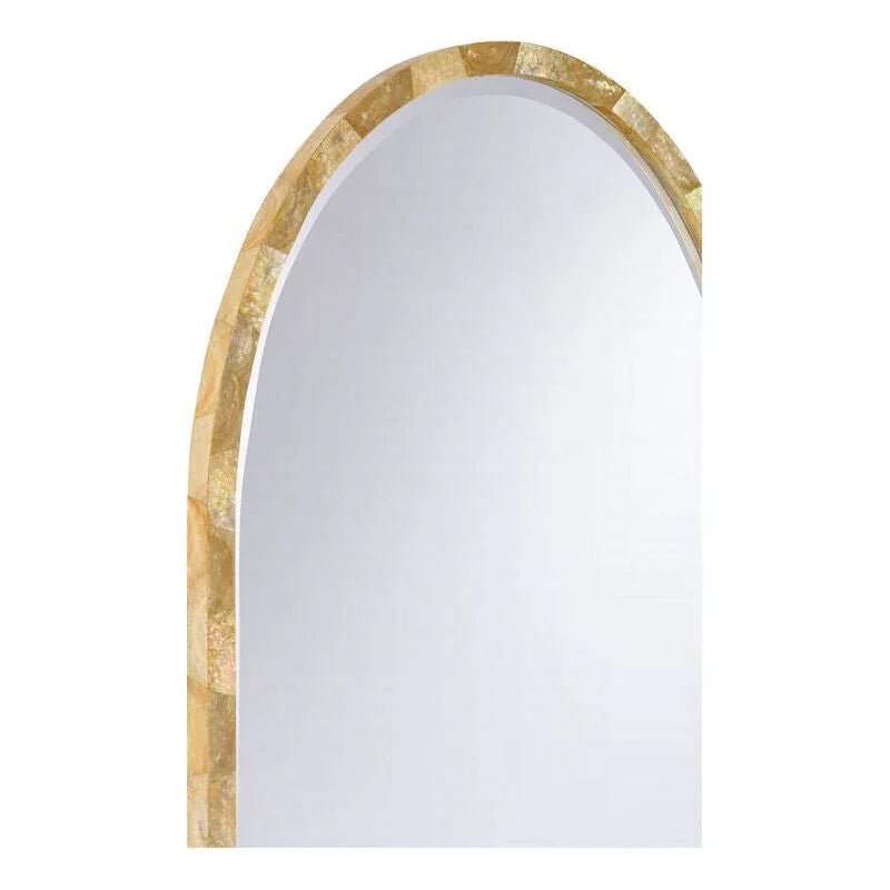 Pearl Gold Framed Wall Mirror - LOOMLAN - Chelsea House - Wall Mirrors