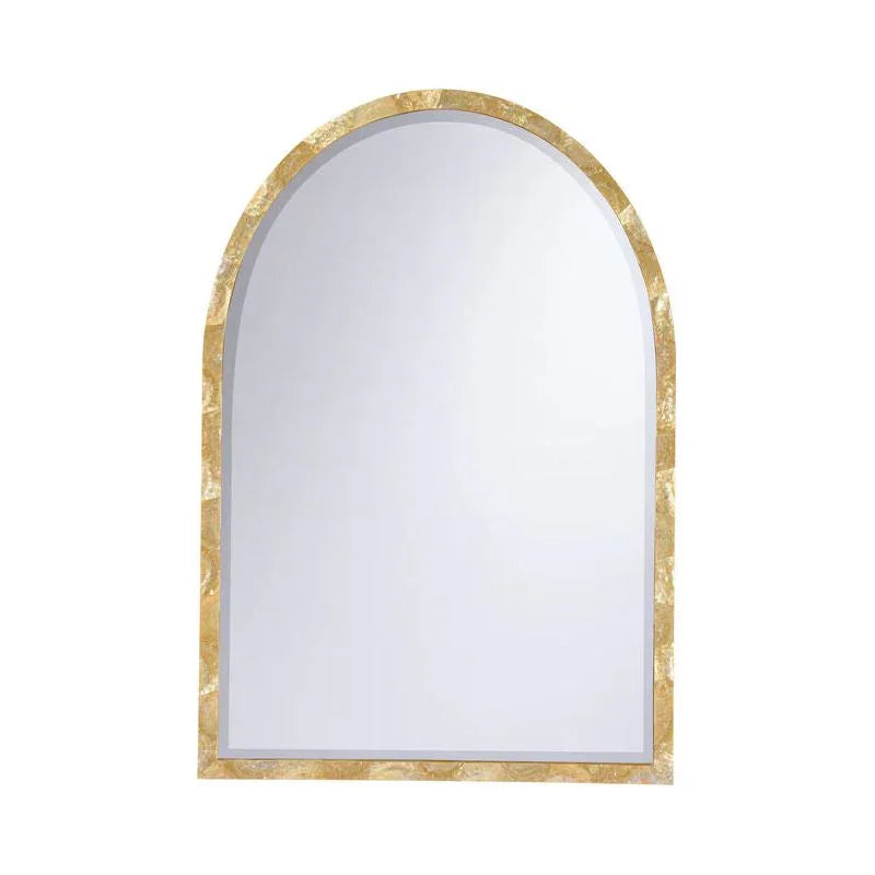 Pearl Gold Framed Wall Mirror - LOOMLAN - Chelsea House - Wall Mirrors