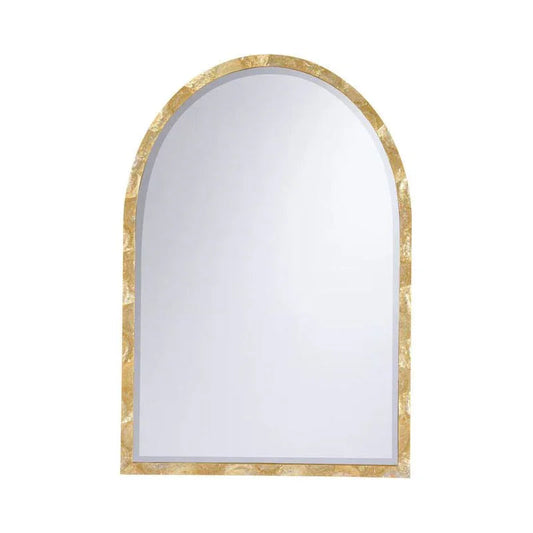 Pearl Gold Framed Wall Mirror - LOOMLAN - Chelsea House - Wall Mirrors