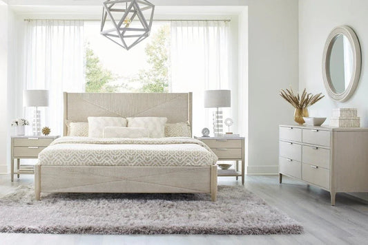 Pearl Leg Marble Top Nightstand and USB Port - LOOMLAN - Palmetto Home - Nightstands