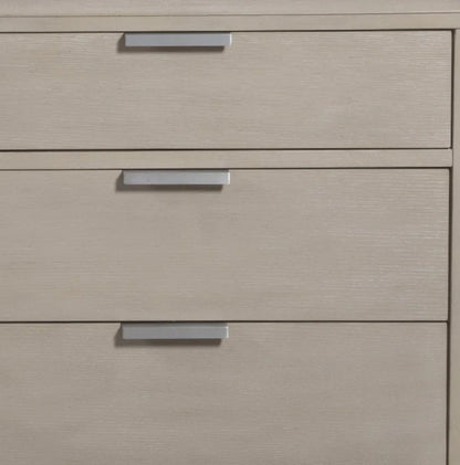 Pearl Six Drawer Dresser and Landscape Wood Mirror - LOOMLAN - Palmetto Home - Dressers