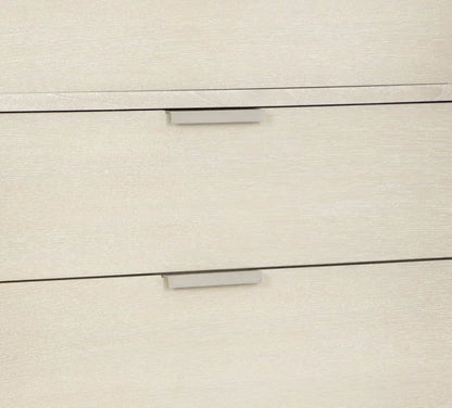 Pearl Six Drawer Dresser and Woven Round Mirror - LOOMLAN - Palmetto Home - Dressers