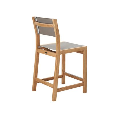 Pearl Teak Outdoor Counter Height Stool