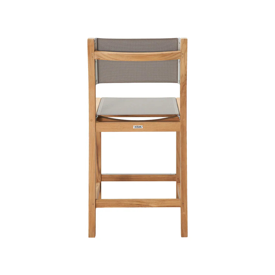 Pearl Teak Outdoor Counter Height Stool