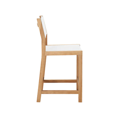 Pearl Teak Outdoor Counter Height Stool