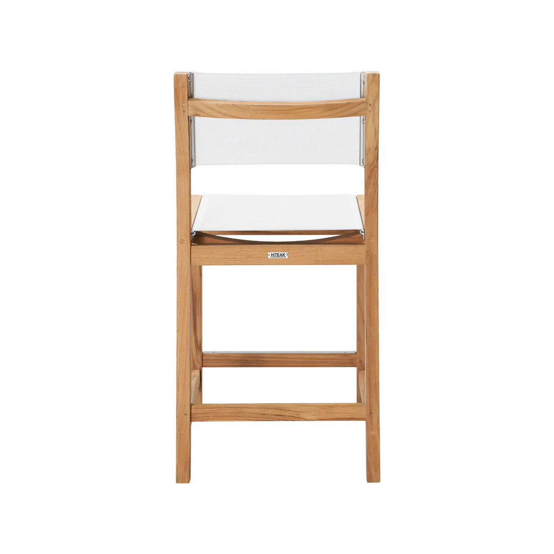 Pearl Teak Outdoor Counter Height Stool