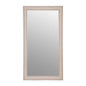 Pearl Wood Framed Floor Mirror-Floor Mirrors-Palmetto Home-LOOMLAN