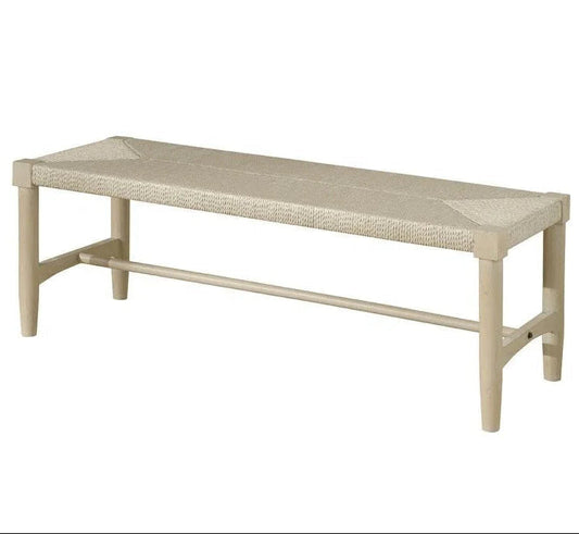 Pearl Wooden Bedroom Bench - LOOMLAN - Palmetto Home - Bedroom Benches