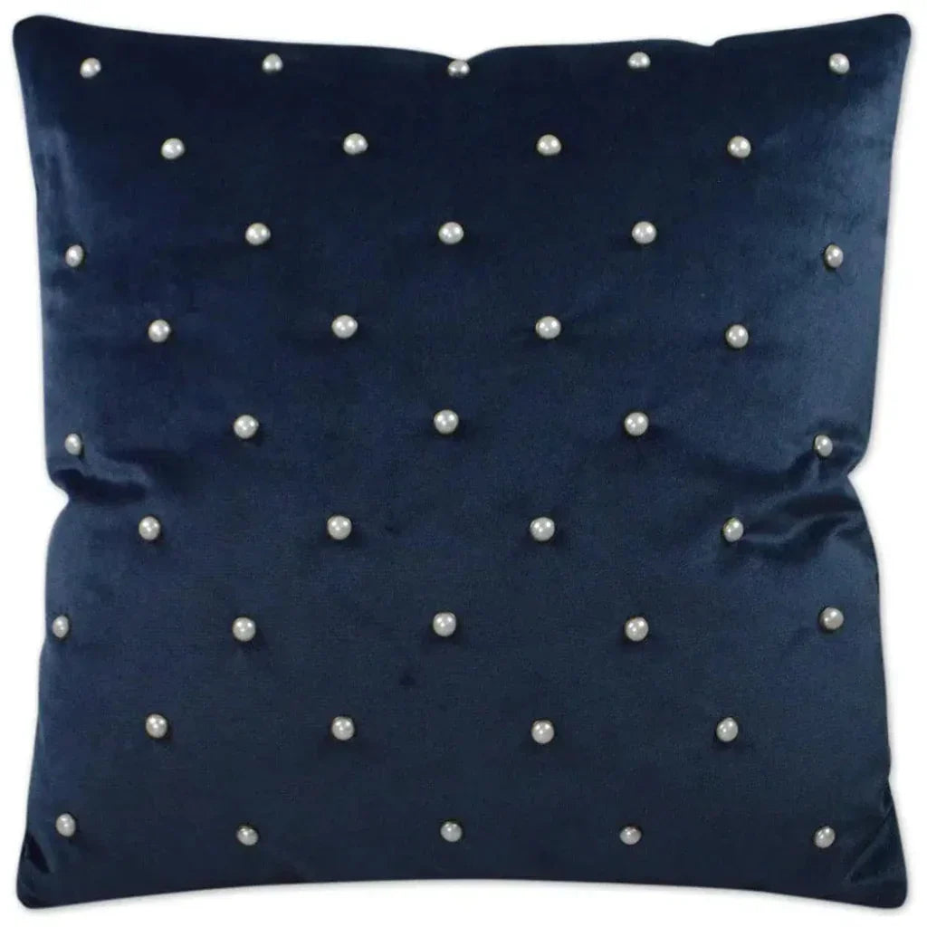 Pearlesque Azure Blue Throw Pillow Insert - LOOMLAN - D.V. Kap - Throw Pillows