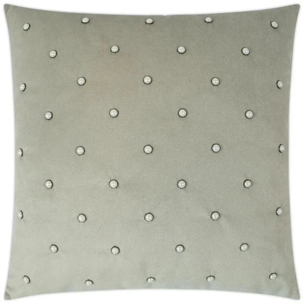 Pearlesque Whisper Brown Throw Pillow Insert - LOOMLAN - D.V. Kap - Throw Pillows