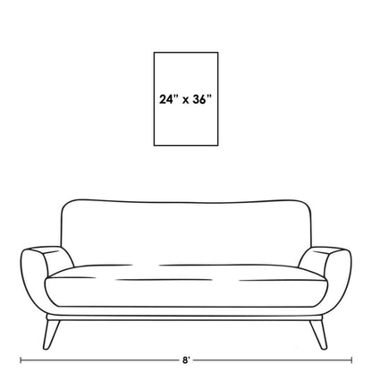 Pearly Eucalyptus Hand Crafted Canvas Art