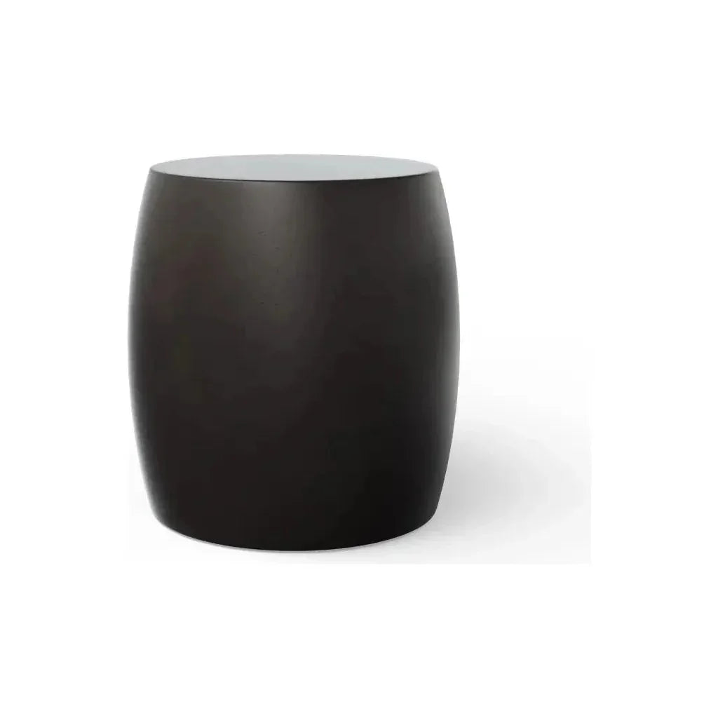 Pebble Concrete Made Outdoor Side Table-Garden Stools-Urbia-LOOMLAN