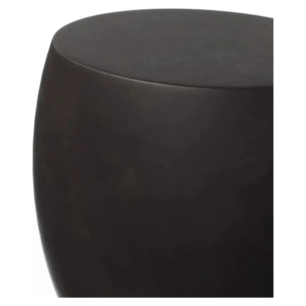Pebble Concrete Made Outdoor Side Table-Garden Stools-Urbia-LOOMLAN