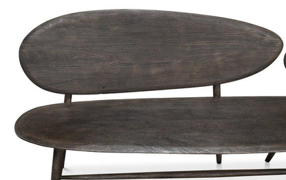 Pebble Handmade Wooden Bedroom Bench - LOOMLAN - Sarreid - Bedroom Benches