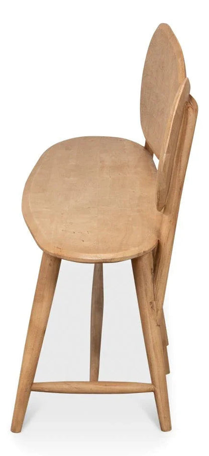 Pebble Handmade Wooden Bedroom Bench - LOOMLAN - Sarreid - Bedroom Benches